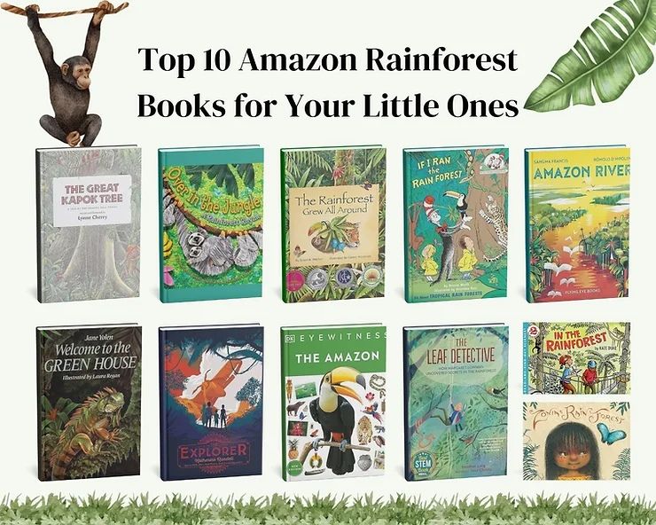 Top 10 Amazon Rainforest Books for Kids