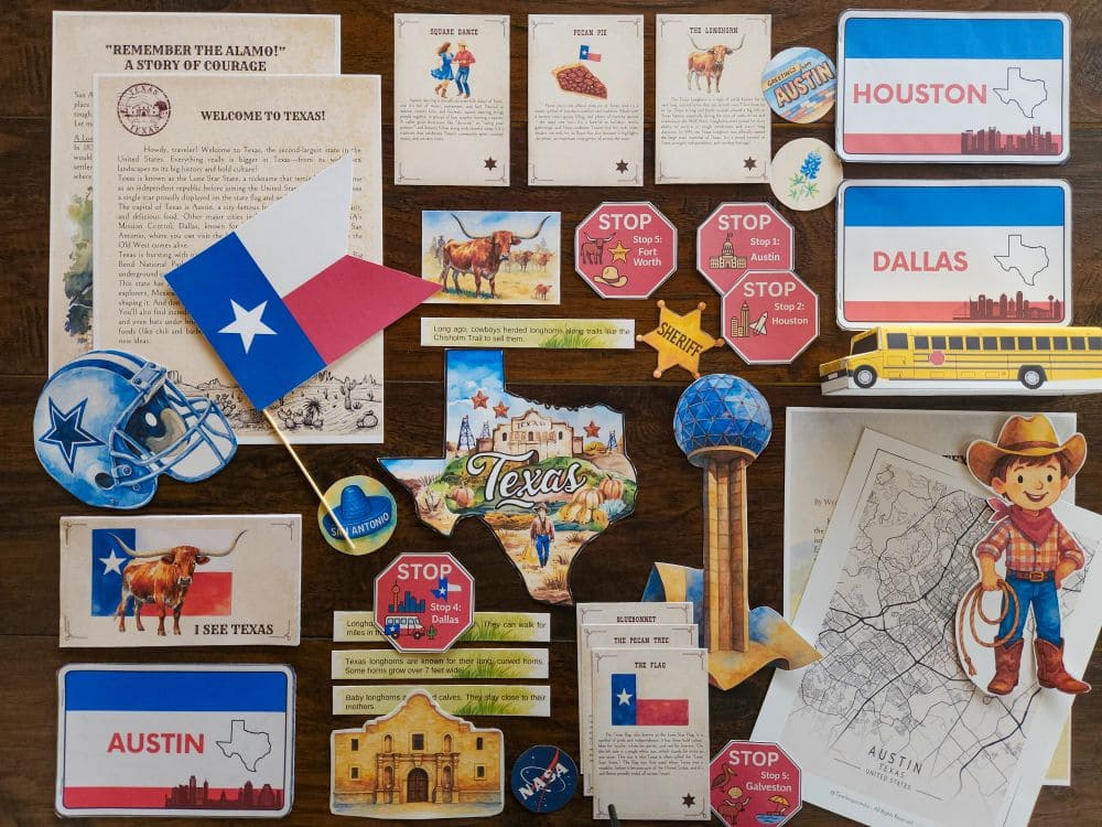 History and Geography Printables for Homeschool