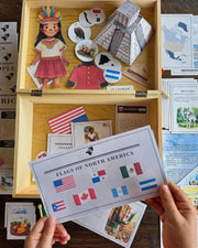 North America Geography Unit Study Printable – 163-Page Homeschool Adventure