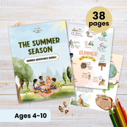 Summer Learning Bundle for Homeschool Families | 8 Printable Summer Unit Studies