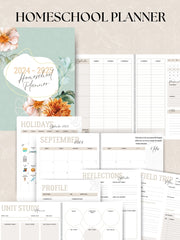2024 - 2025 Homeschool Planner