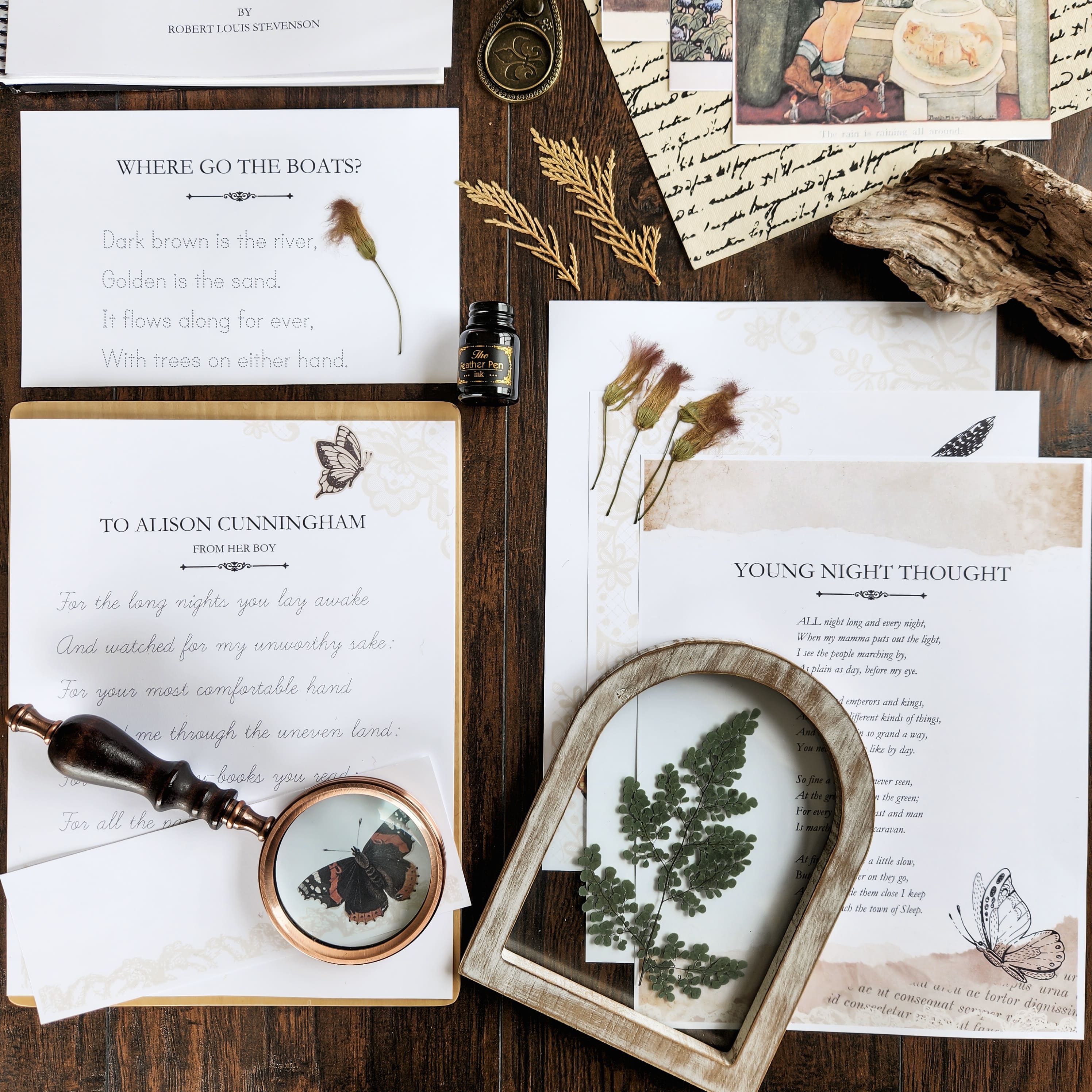 A Child's Garden of Verses Printable Study