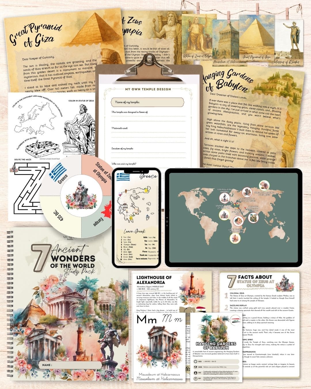 SCMB + ANCIENT WONDERS OF THE WORLD