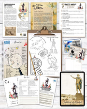 Colossus of Rhodes Unit Study | Homeschool Study Pack (Ages 7–14)