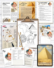 Great Pyramid of Giza Unit Study | Homeschool Study Pack (Ages 7–14)