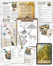 Hanging Gardens of Babylon Unit Study | Homeschool Study Pack (Ages 7–14)