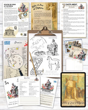 Statue of Zeus Unit Study | Homeschool Study Pack (Ages 7–14)