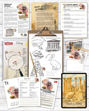 Temple of Artemis Unit Study | Homeschool Study Pack (Ages 7–14)