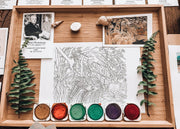 Forest and Fields Art Printable Study
