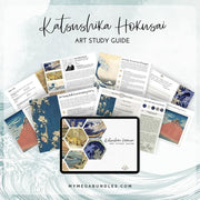 Art Study Hokusai Printable Study: Journey Through Japanese Art History