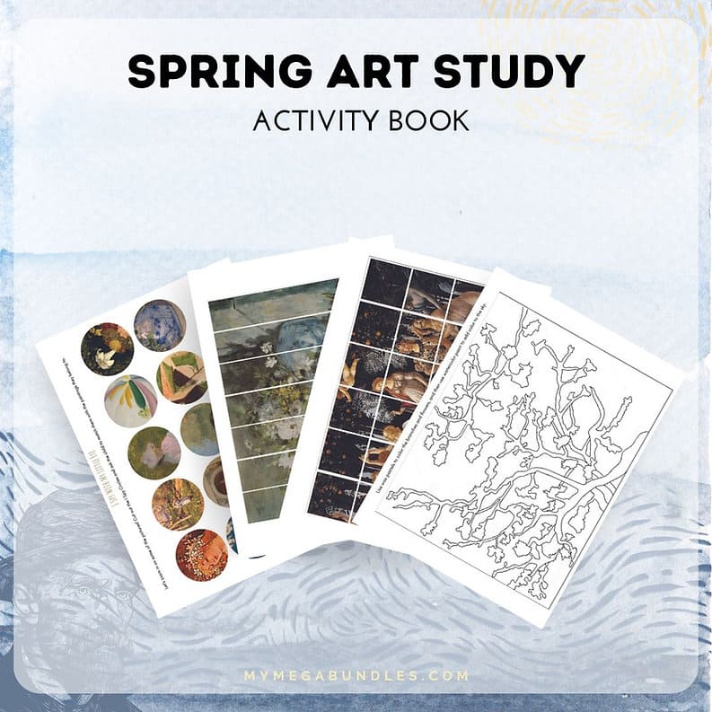 Art Study Spring Printable Study | Homeschool Printable β My Mega Bundles