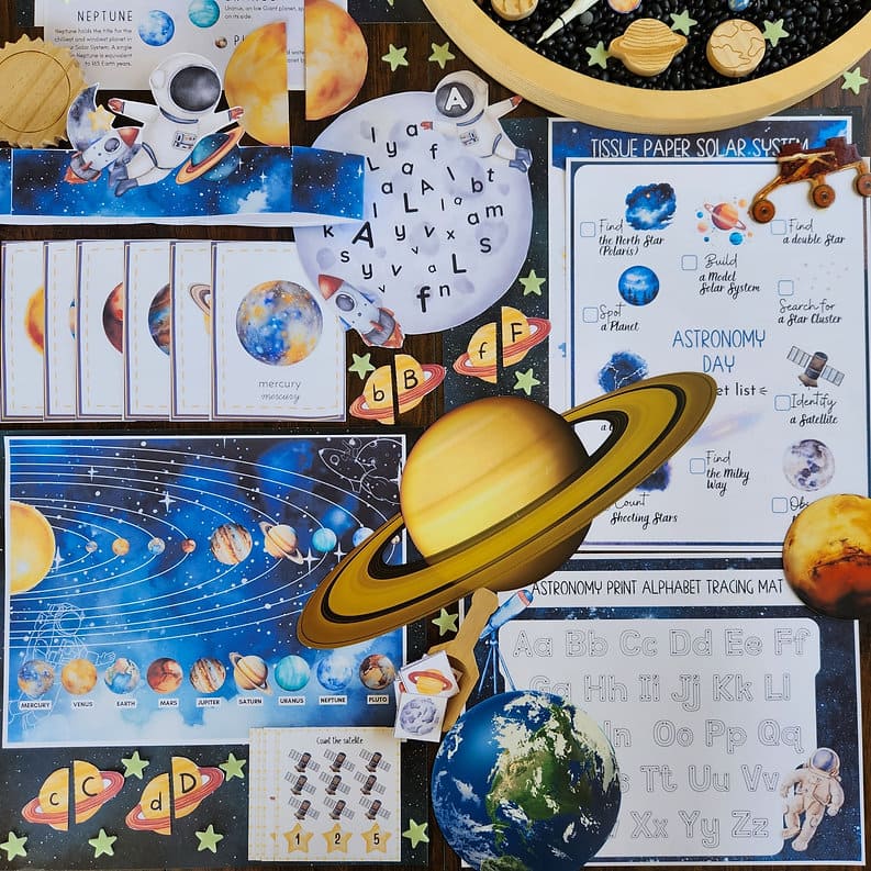 Astronomy activity book