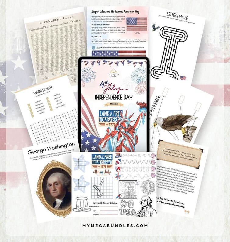 Birth of the U.S. Nation American History Printable Study