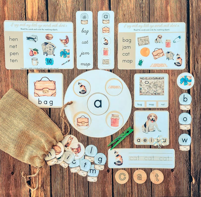CVC Words Language Pack