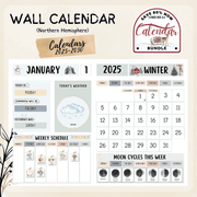 Calendars 2025 Bundle Printable