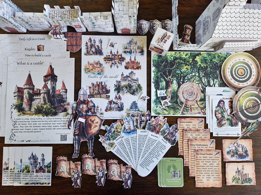 Castles Unit Printable Study