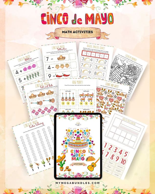 Cinco de Mayo Fiesta Fun: An Exciting Activity Book for Kids