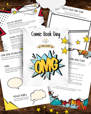 Comic Book Day – Mini Study