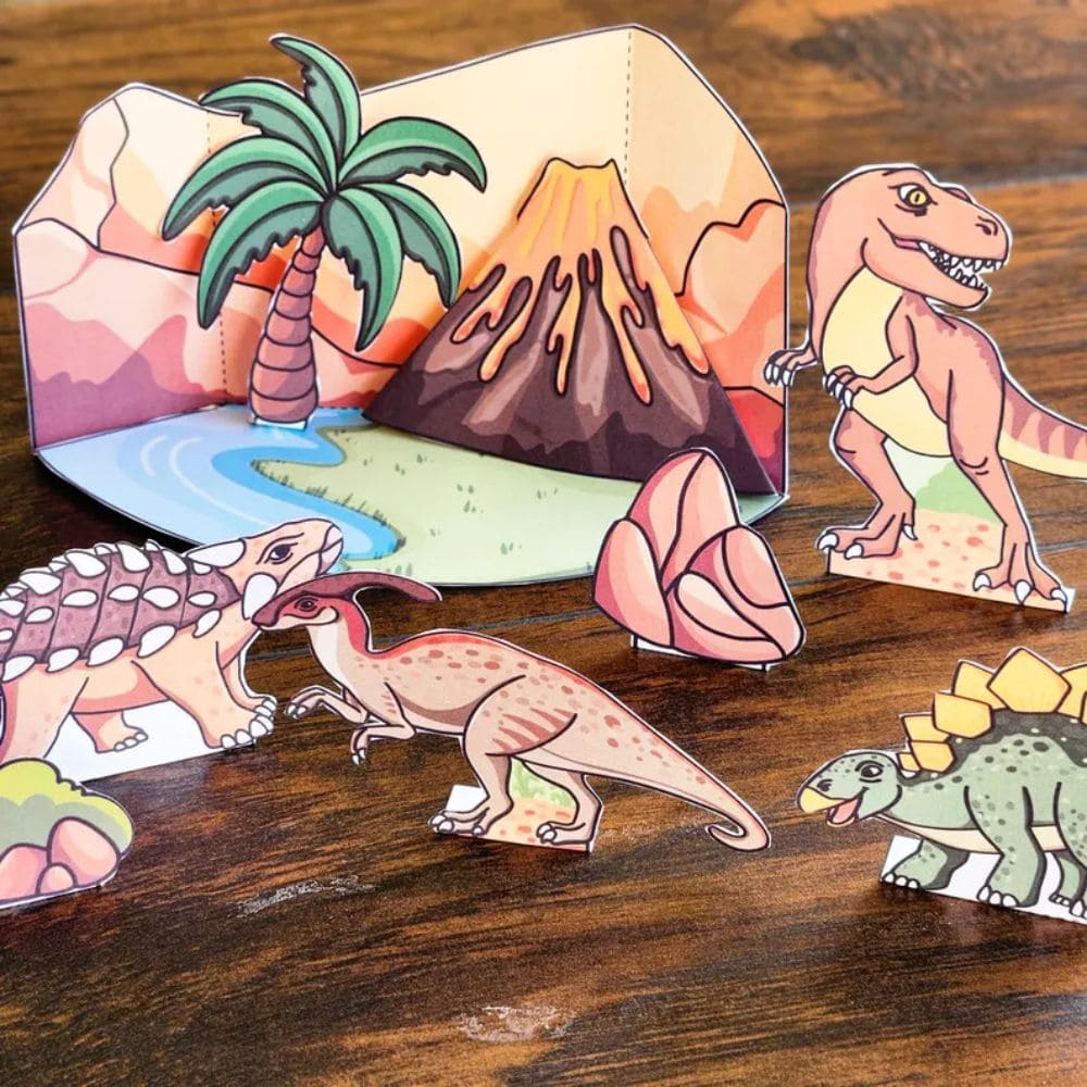 Dinosaurs Diorama