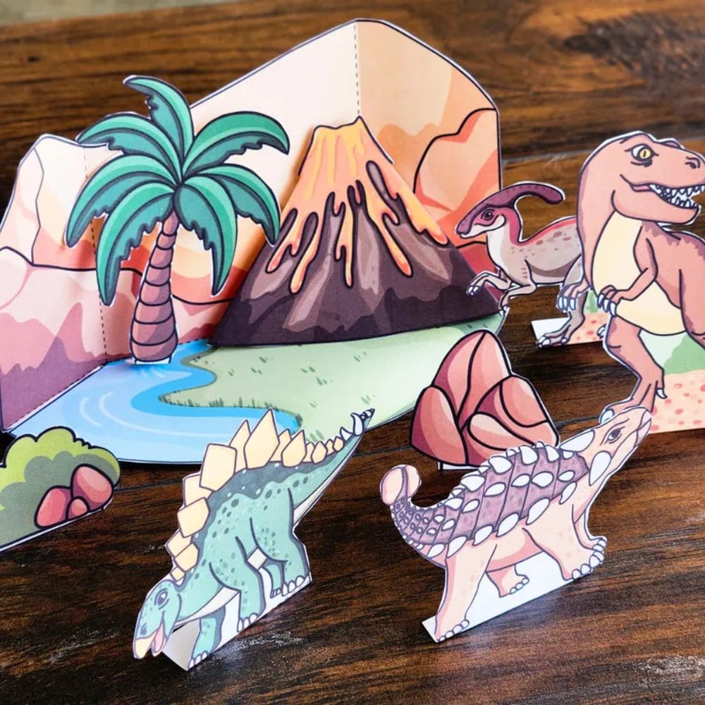 Dinosaurs Diorama