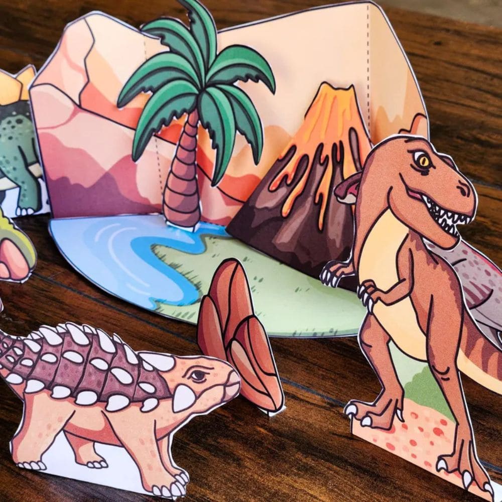 Dinosaurs Diorama