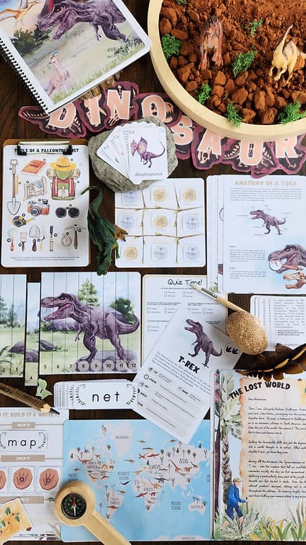 Dinosaurs and Paleontology study pack