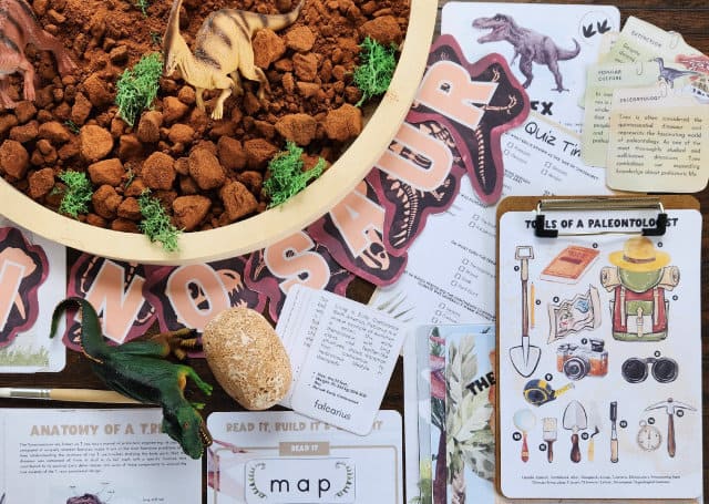 Dinosaurs and Paleontology Study Pack Printable