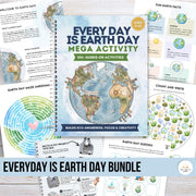 Every Day is Earth Day — Complete Activity Bundle, Ages 3–10