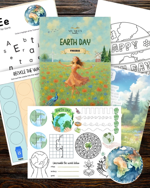 Earth Day Printable for Kids