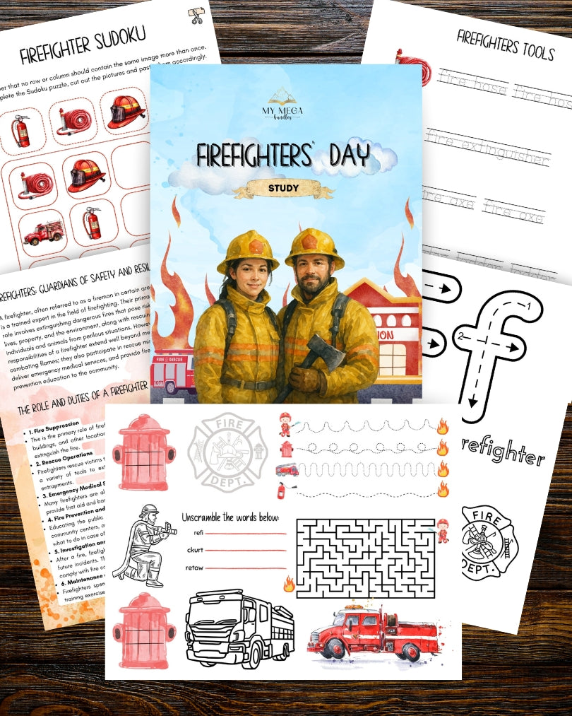 Firefighters Day Printable