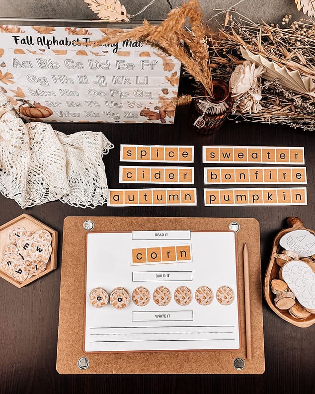 Fall Activity Book Printable Study