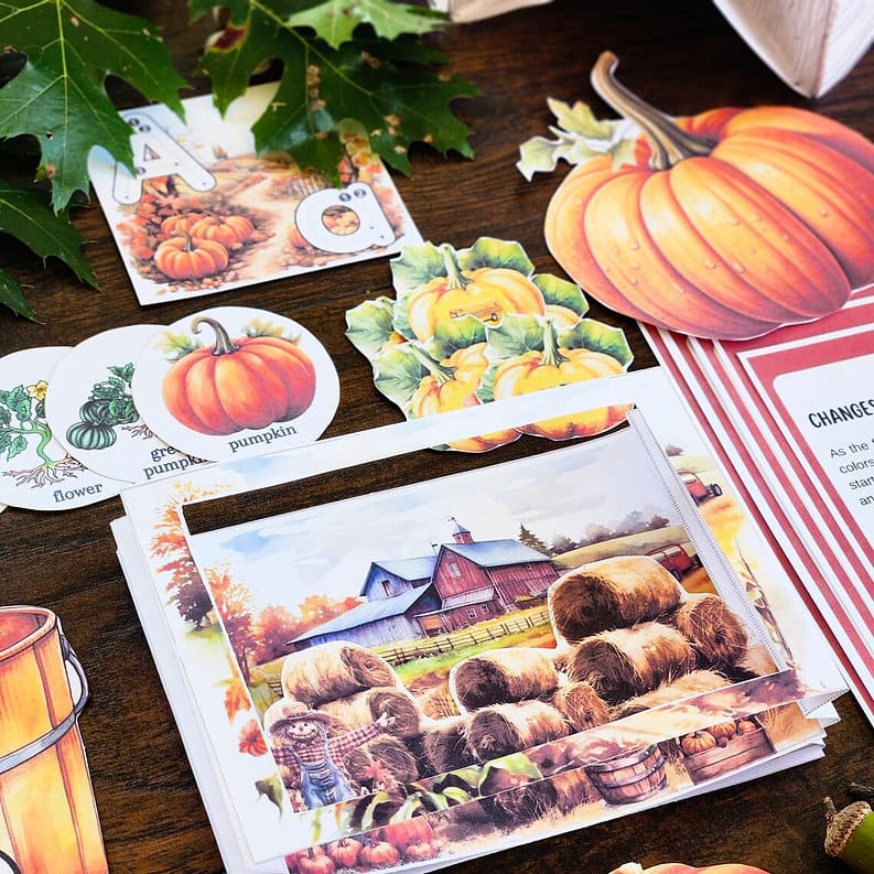 Fall Autumn Study Pack Printable
