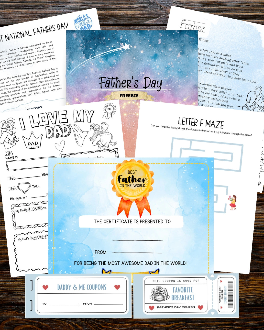 Father's Day Printable Freebie