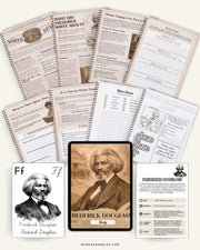 Frederick Douglass Study Pack | Black History Homeschool Printable (Ages 8–14)