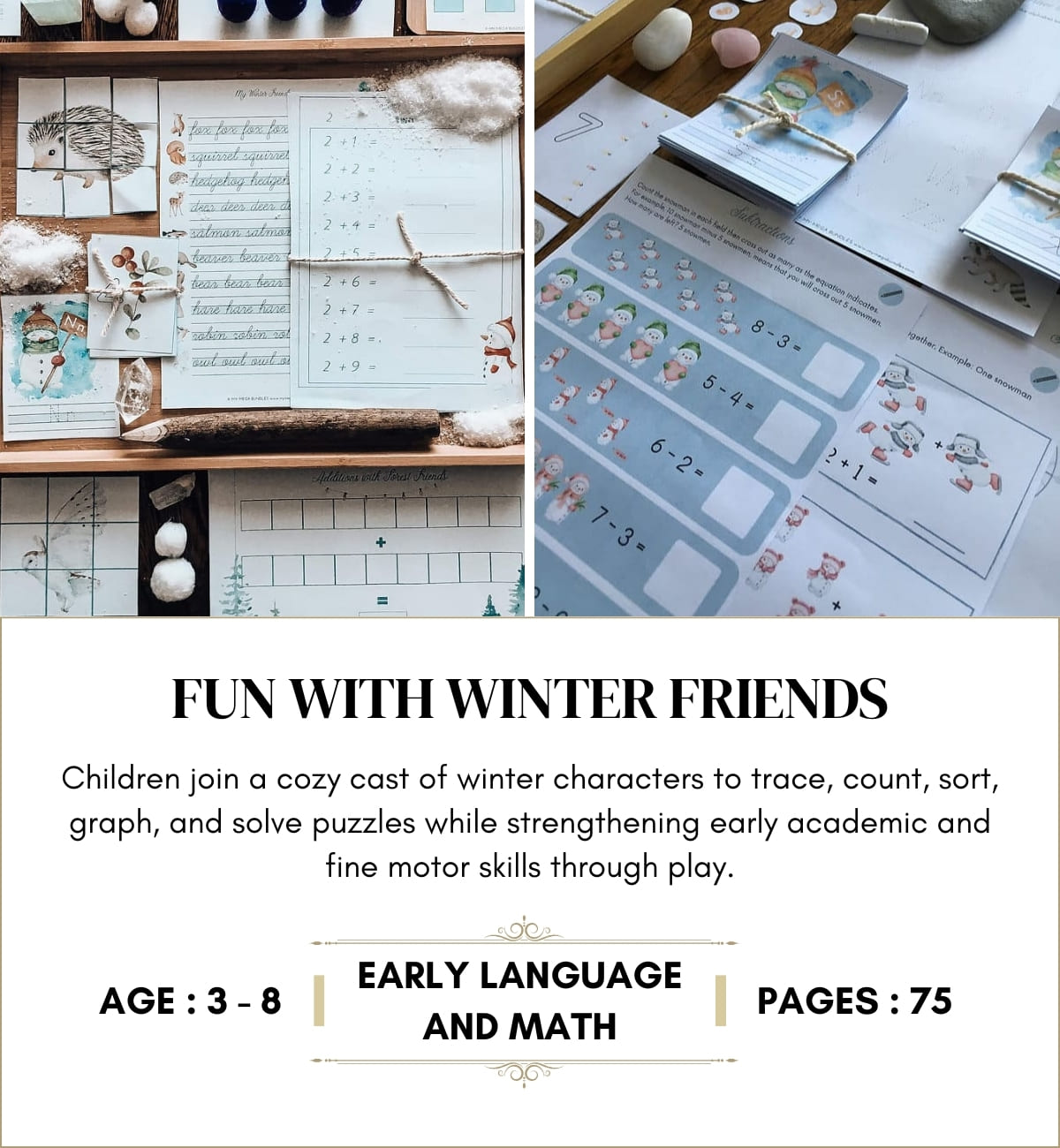 Fun with Winter Friends