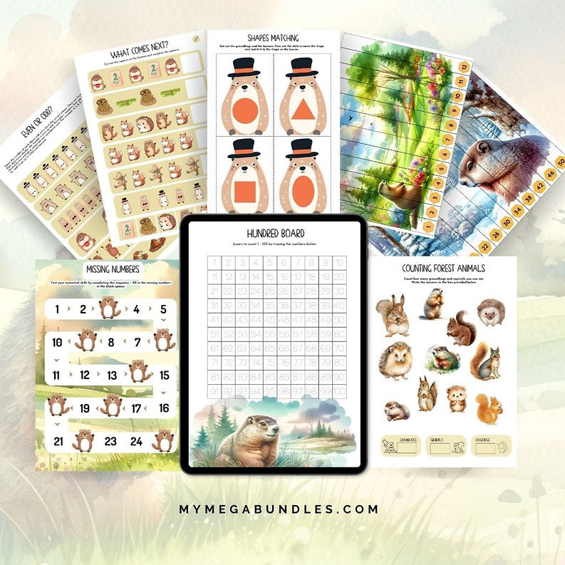 Groundhog Study Pack: 50 Pages of Fun and Learning