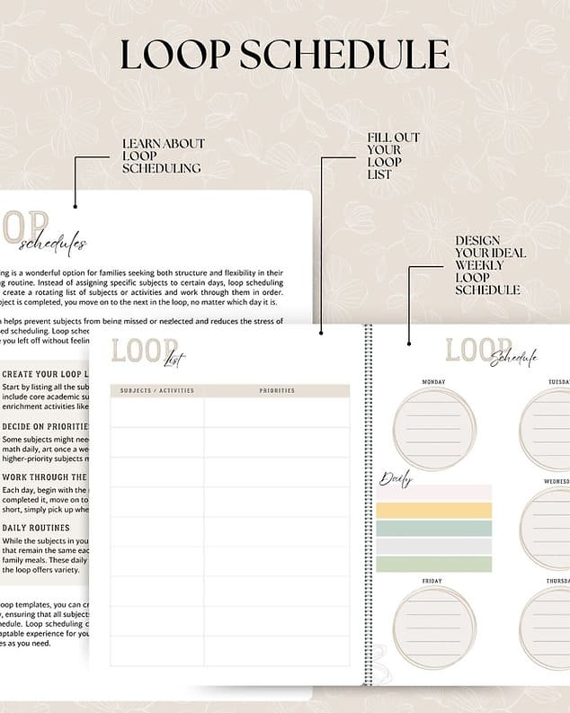 Homeschool Planner for Year 2024/2025