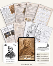 Harriet Tubman Study Pack | Black History Homeschool Printable (Ages 8–14)