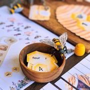 Honey Bee Math and Sensorial Study Pack