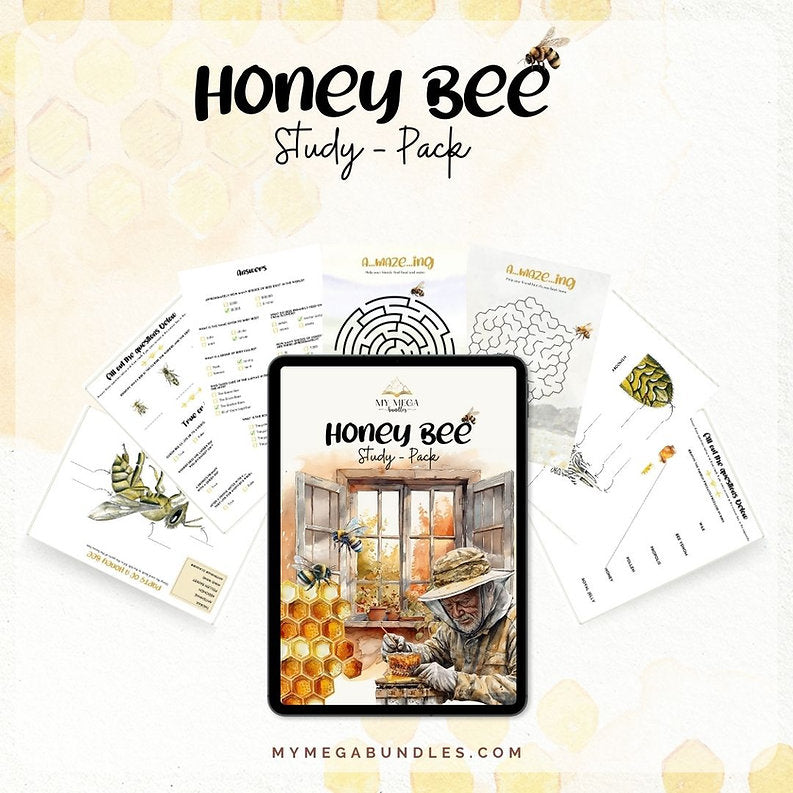 Honey Bee Study Printable Study