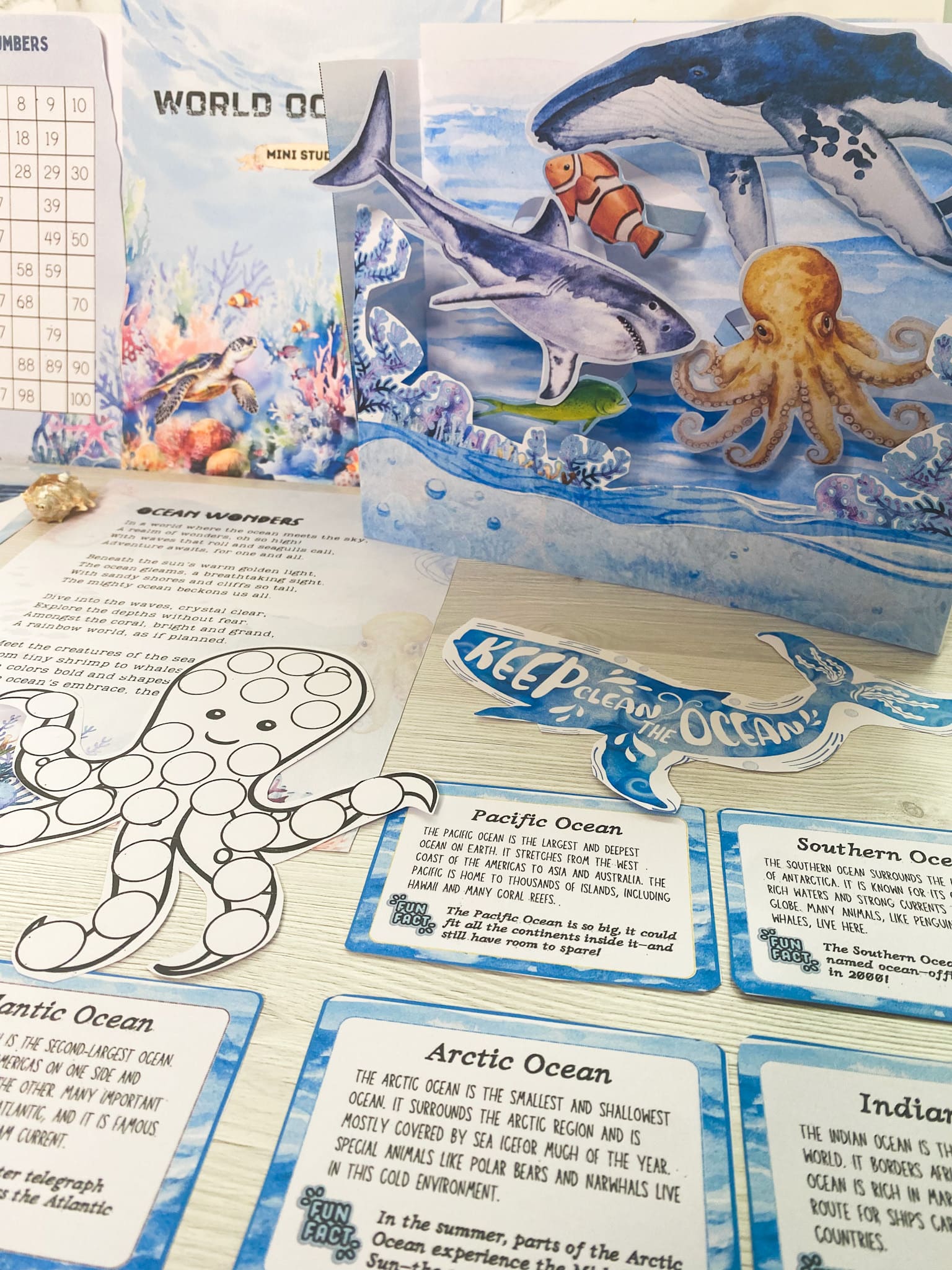 World Ocean Day Printable Freebie