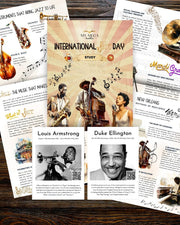 International Jazz Day Printable