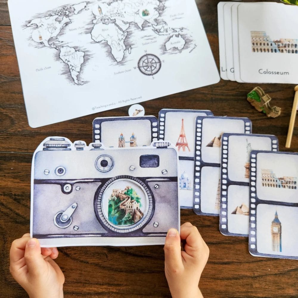 Landmarks Camera Study | Homeschool Printable – My Mega Bundles LLC