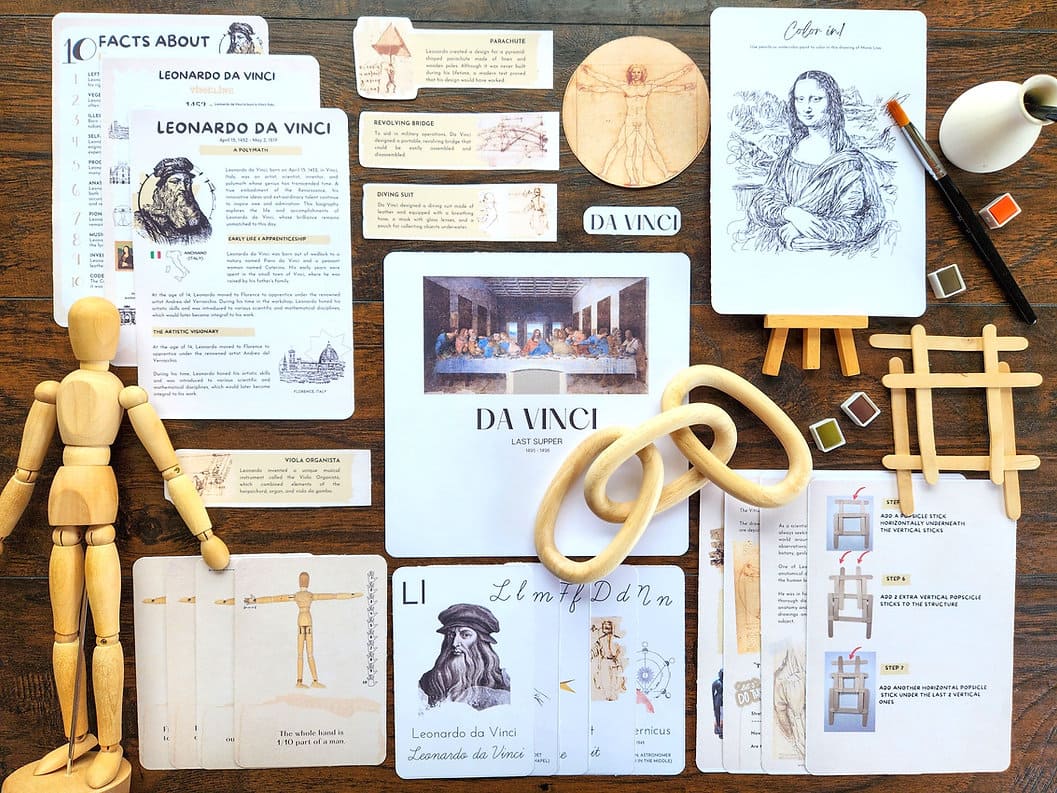 Leonardo da Vinci Study Pack