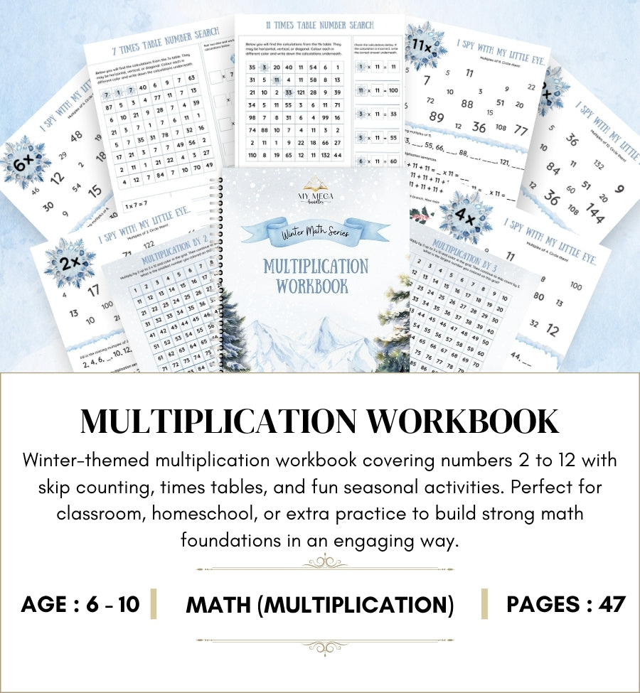 Multiplication Workbook