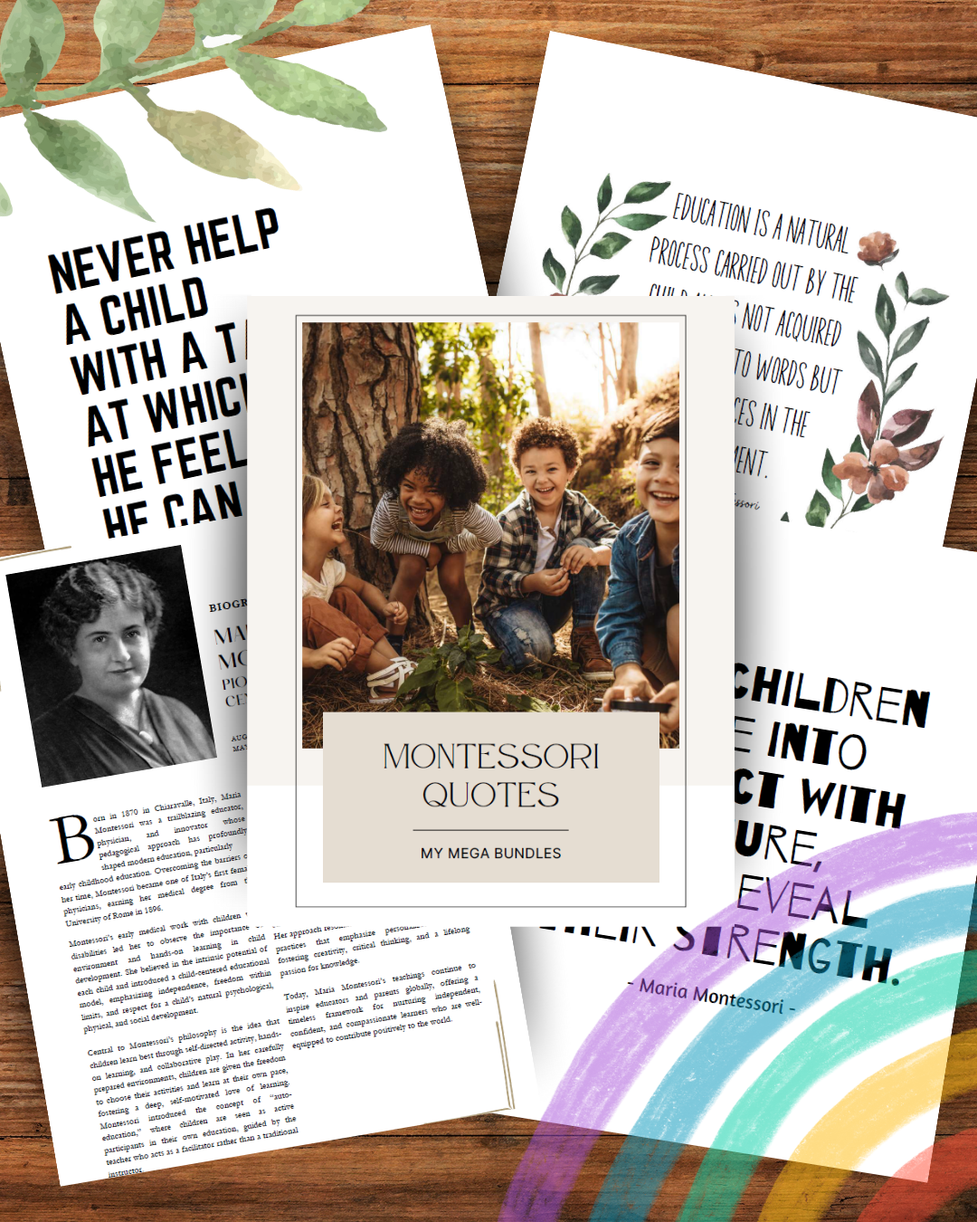 Maria Montessori - Mini Study