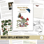 Maria Sibylla Merian Nature Art Study