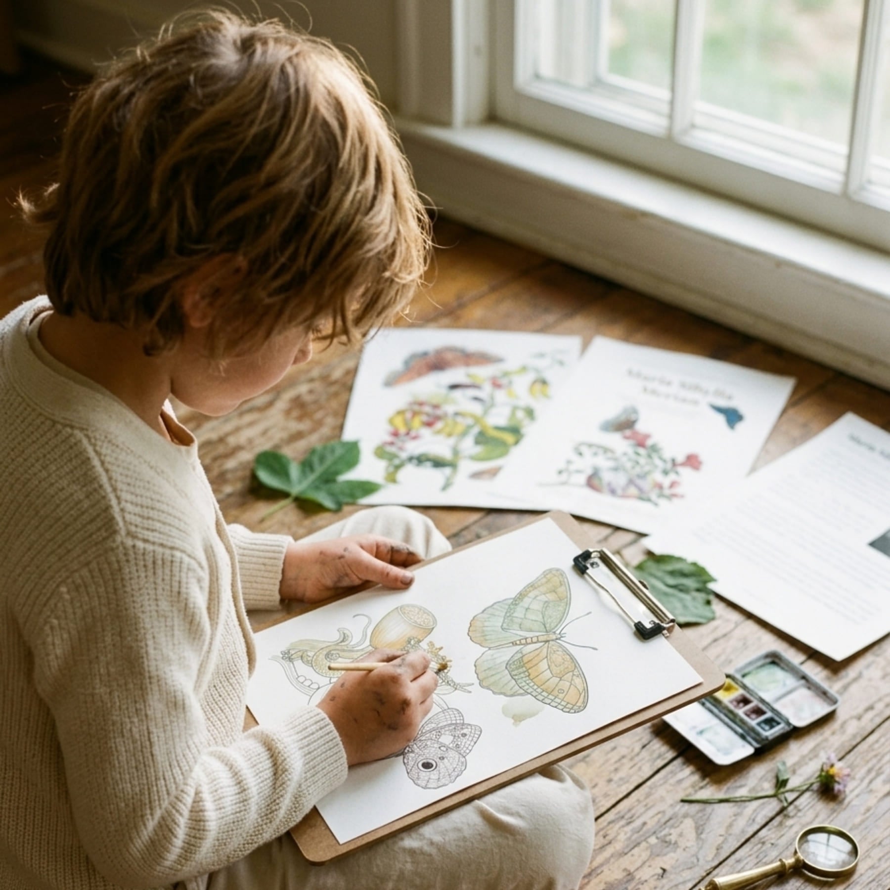 Maria Sibylla Merian Nature Art Study