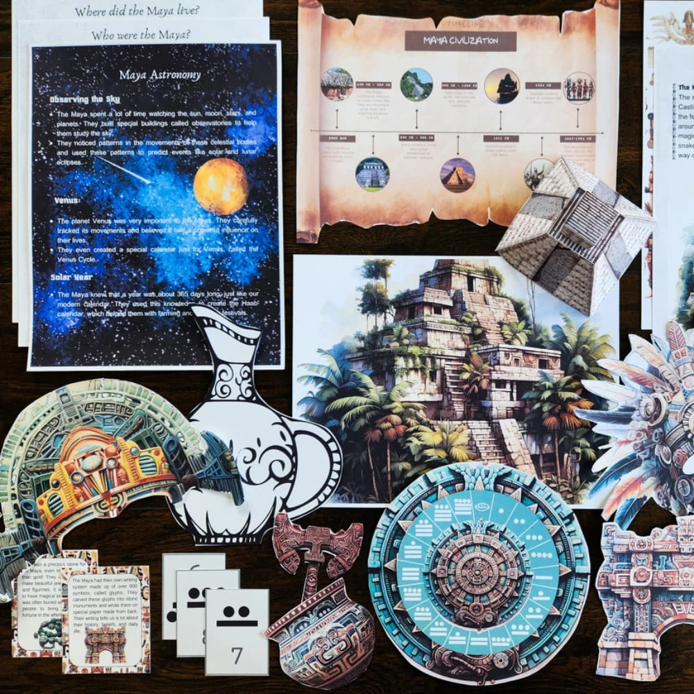 Maya Civilization Printable Study