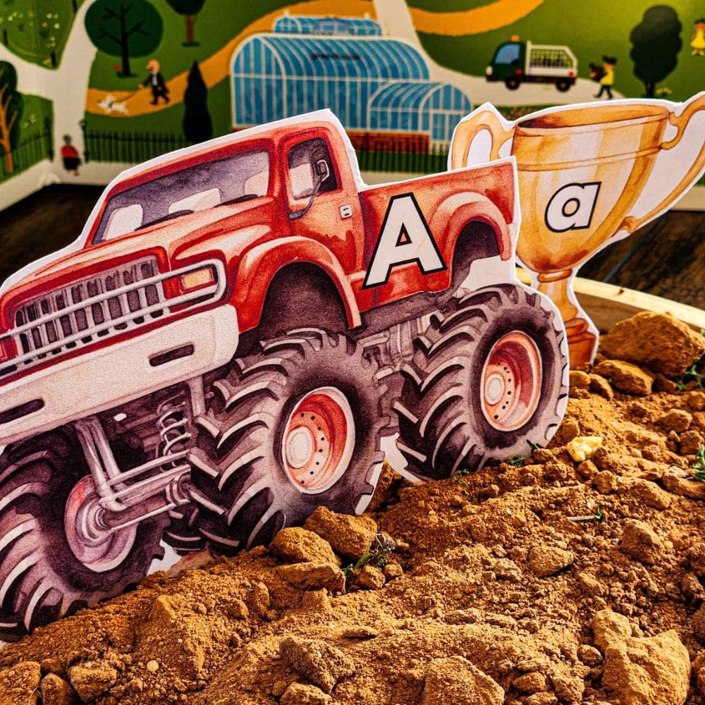 Monster Truck themed ABC